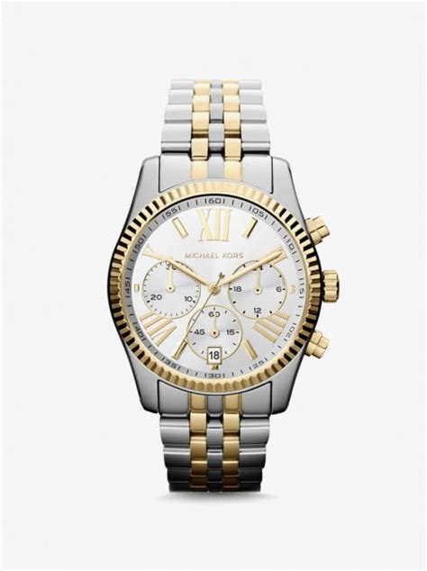 Часы MICHAEL KORS Lexington Двухцветные MK5955.